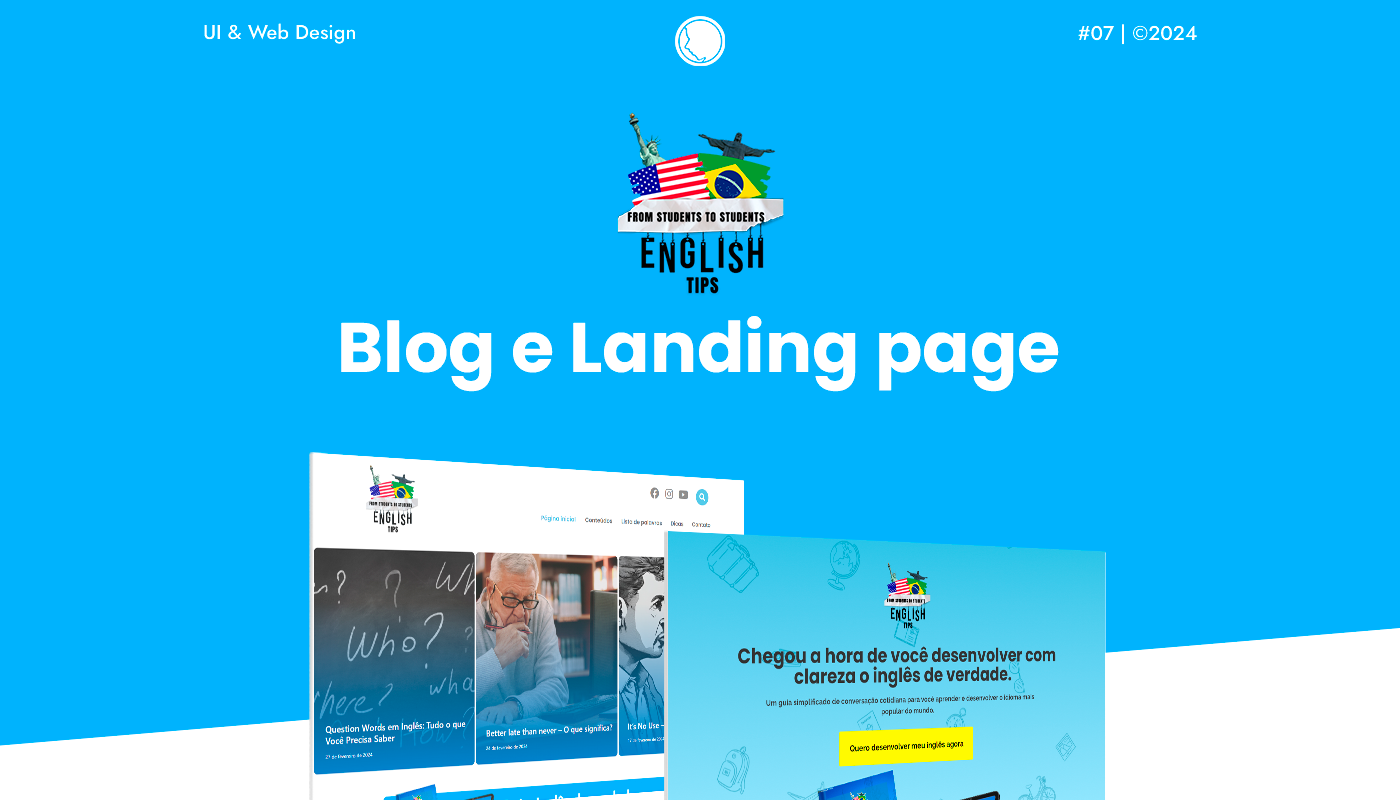 Blog e landing page - From Students To Students